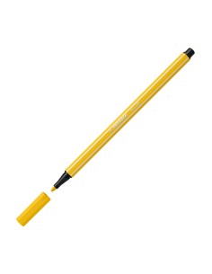  C/10 rotulador stabilo pen 68 amarillo nº44 punta 1,omm  2